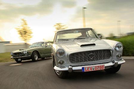 Lancia Flaminia Coup 3B 2800, Maserati 3500 GTI S Sebring, Frontansicht