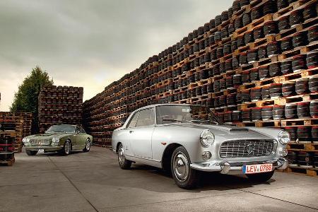 Lancia Flaminia Coup 3B 2800, Maserati 3500 GTI S Sebring, Frontansicht
