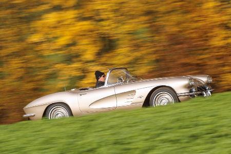 Corvette C1, Heckansicht