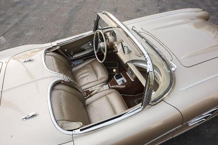 Corvette C1, Cockpit, Sitze