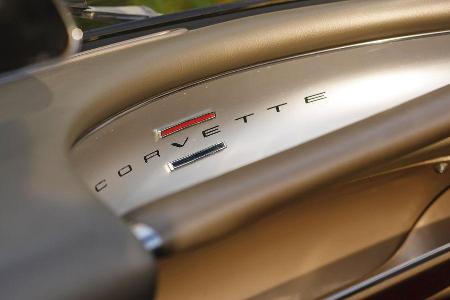 Corvette C1, Schriftzug, Typenbezeichnung