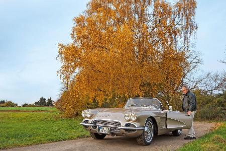 Corvette C1, Frontansicht