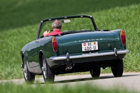 Sunbeam Alpine, Heckansicht