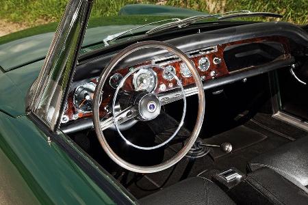 Sunbeam Alpine, Cockpit, Lenkrad