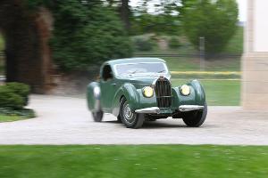 Bugatti 57 C Vanvooren, Frontansicht