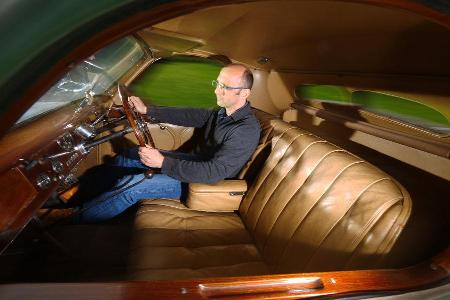 Bugatti 57 C Vanvooren, Cockpit, Gtzl