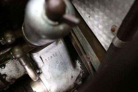 Bugatti 57 C Vanvooren, Motor, Detail
