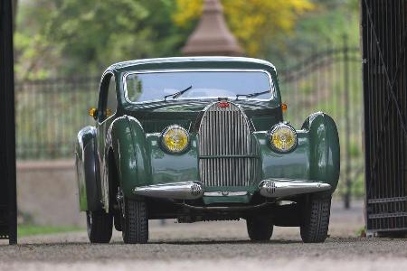 Bugatti 57 C Vanvooren, Frontansicht