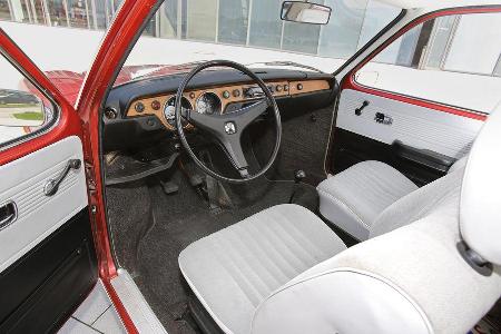 VW 411 LE, Cockpit, Lenkrad