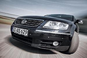 VW Phaeton V10 TDI Motion, Frontansicht, Khlergrill