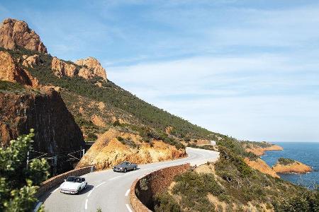 Mercedes 500 SL, Porsche 911 Carrera Cabriolet, Cte dAzur