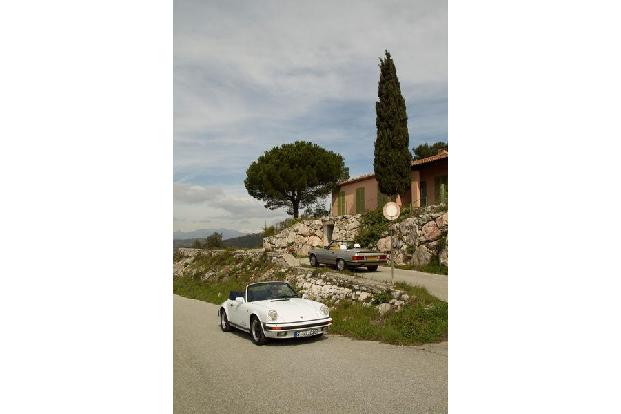 Mercedes 500 SL, Porsche 911 Carrera Cabriolet, Cte dAzur