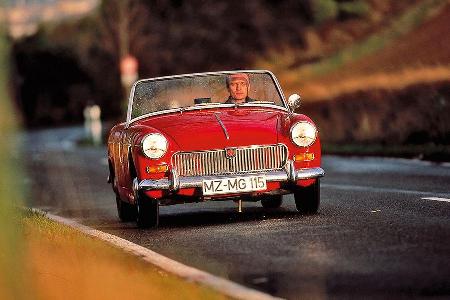 MG Midget, Frontansicht