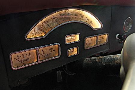 Gatsonides Ford Mercury, Instrumente