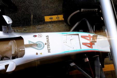 Lewis Hamilton - Mercedes - Formel 1-Test - Barcelona - 25. Februar 2016