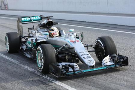 Mercedes S-Schacht - Barcelona Test - 2016