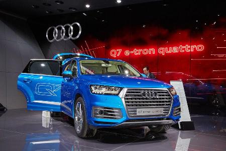 Audi Q7 e-tron quattro Genf