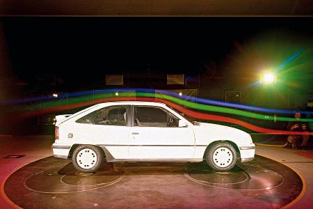 150 Jahre Opel Innovationen, Kadett Gsi Windkanal