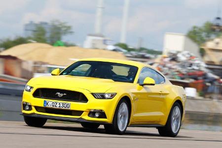 Ford Mustang GT 5.0 Ti-VCT V8, Frontansicht