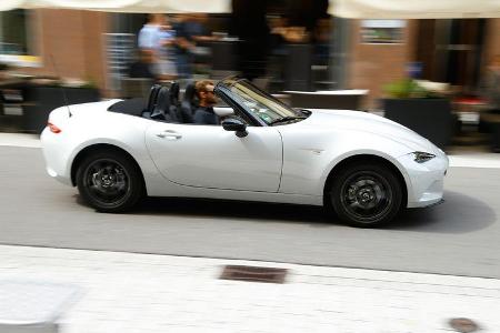 Mazda MX5 Skyaktiv G 131, Seitenansicht