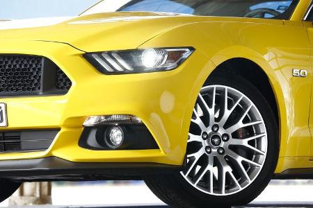Ford Mustang GT 5.0 Ti-VCT V8, Rad, Felge