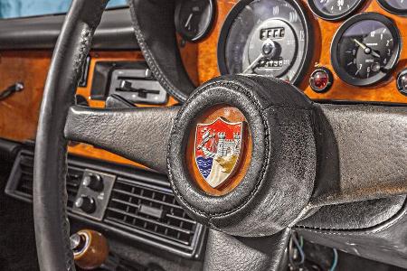 Bristol 412 SII Zagato, Lenkrad