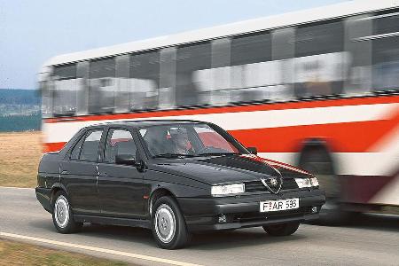 Alfa 155 V6, Frontansicht