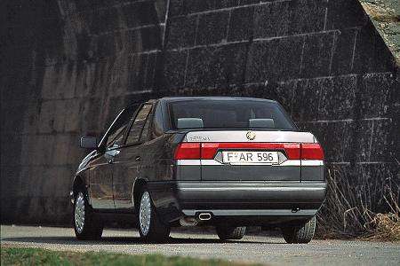 Alfa 155 V6, Heckansicht