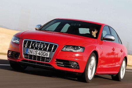 Erste Fahrt mit dem sportlichen Audi S4 mit Drei-Liter-V6