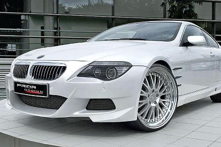 Eine neue Abgasanlage macht den M6 N550 von Nowack 562 PS stark. hier hält sich das Tuning des V10-Triebwerks in dezenterem ...