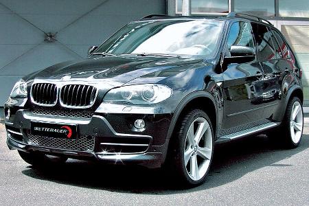 1.399 Euro kostet die Leistungsspritze beim X5 von Tuner Wetterauer. Damit soll der SUV 255 km/h schnell sein. Per Knopfdruc...