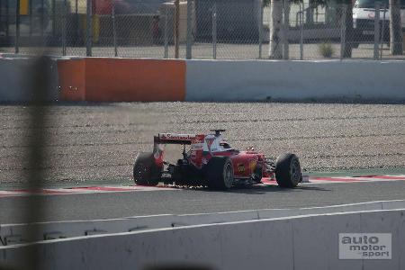 Ferrari SF16-H - Filmtag Barcelona