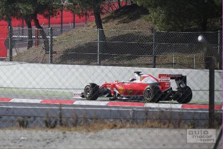Ferrari SF16-H - Filmtag Barcelona