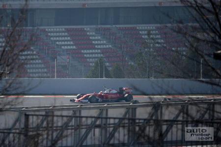 Ferrari SF16-H - Filmtag Barcelona