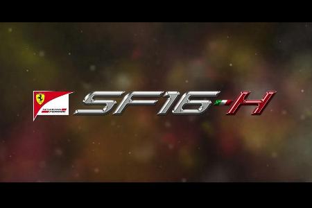 Ferrari - SF-16H - Formel 1 - 2016 - Studio