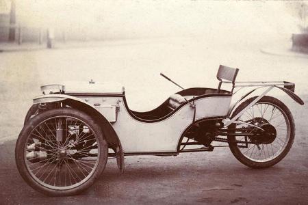 Morgan Super Sports, Seitenansicht