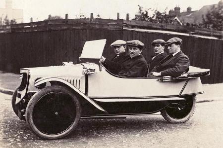 Morgan Super Sports, Seitenansicht