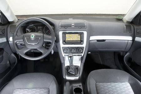 Skoda Octavia Combi Green, Innenraum, Cockpit