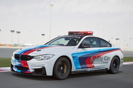 BMW M4 Coup Safety Car, Seitenansicht