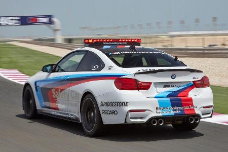 BMW M4 Coup Safety Car, Heckansicht
