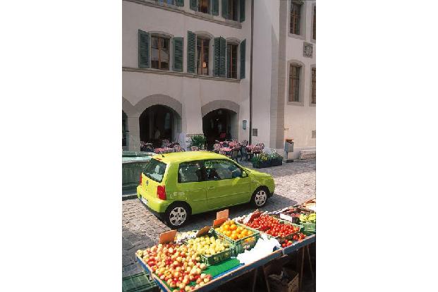 VW Lupo, Seitenansicht