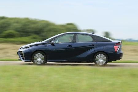 Toyota Mirai, Seitenansicht