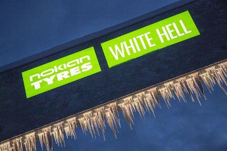 Nokian Tyres‘ Testgelände „White Hell“ Ivalo