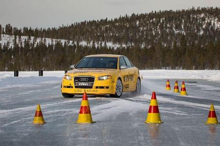 Nokian Tyres‘ Testgelände „White Hell“ Ivalo