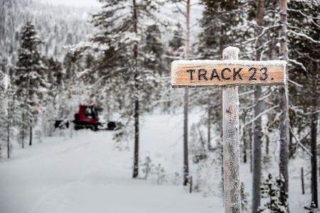 Nokian Tyres‘ Testgelände „White Hell“ Ivalo