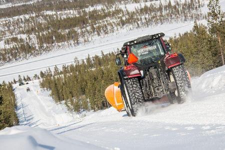 Nokian Tyres‘ Testgelände „White Hell“ Ivalo