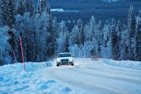 Nokian Tyres‘ Testgelände „White Hell“ Ivalo