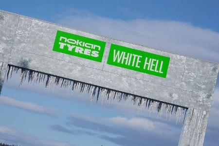 Nokian Tyres‘ Testgelände „White Hell“ Ivalo