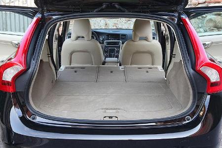 Volvo V60, Kofferraum