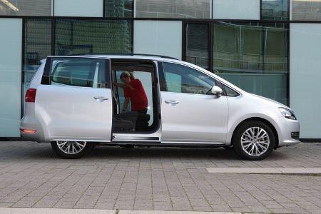 VW Sharan, Schiebetür